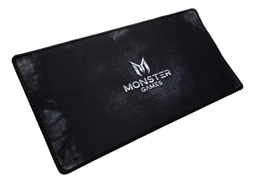 MousePad Gamer Monster Magic 40x20cm Base Antideslizante Superficie Suave Negro
