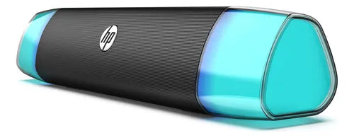 Parlante de Sonido HP DHE-6010 - Barra de Sonido Bluetooth con Luces RGB, 6W de Potencia, Conexiones 3.5mm y USB