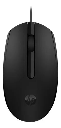 Mouse HP M10 Alámbrico - 1200 DPI - Óptico - 3 Botones - USB - Ambidiestro - Compatible con Windows, Mac y Chrome OS - Negro