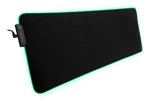 Mousepad Gamer Philco SPL7104 - XL 80x30cm con Iluminación RGB, Negro
