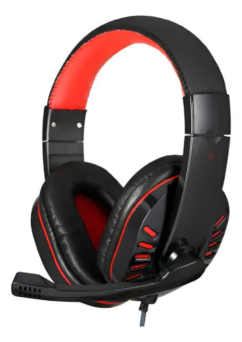 Audífono Pc Gamer Ultra - Compatible con PC, PS4, Xbox, Switch - Drivers 40mm, Micrófono Ajustable, Control de Volumen - Color Negro - Modelo BLA02