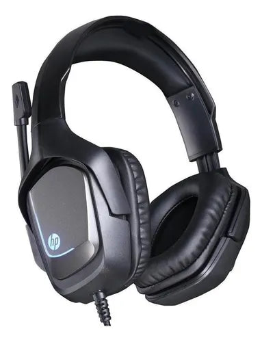 Audífono Pc Gamer HP H220S Estéreo 3.5mm con Micrófono - Compatible PS4, PS5, Xbox One, Switch y PC - Almohadillas Duraderas - Color Gris