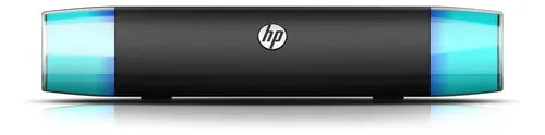 Parlante de Sonido HP DHE-6010 - Barra de Sonido Bluetooth con Luces RGB, 6W de Potencia, Conexiones 3.5mm y USB