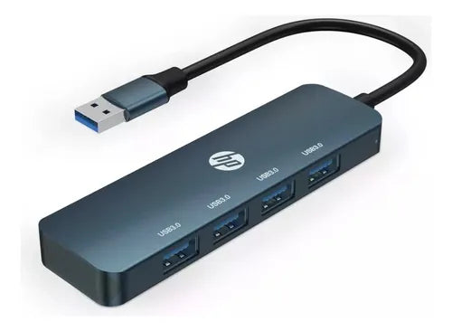 Hub USB 3.1 HP 4 Puertos DHC-CT100 - Expansión USB/Aluminio/5Gbps/900mA por Puerto
