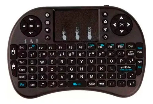 Teclado Inalámbrico Philco con Touchpad para Smart TV - Mini Teclado Multifunción, Español, Negro,