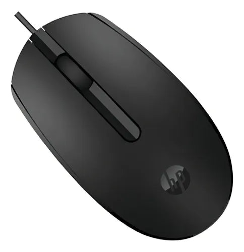 Mouse HP M10 Alámbrico - 1200 DPI - Óptico - 3 Botones - USB - Ambidiestro - Compatible con Windows, Mac y Chrome OS - Negro