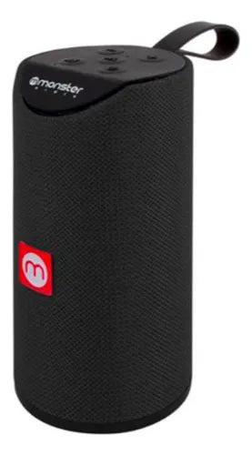 Parlante Bluetooth Monster MX450 Negro Sonido Estéreo TWS, Radio FM y Batería 1200mAh